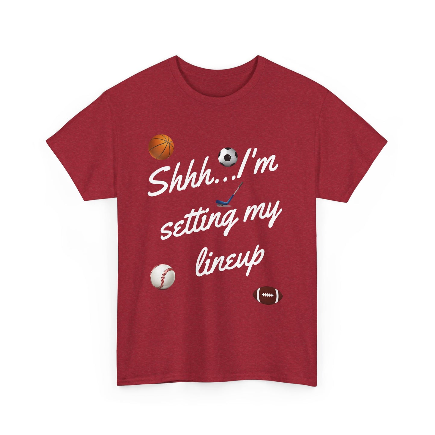 BGLFantasy Sports Lineup Time Unisex Cotton T-Shirt