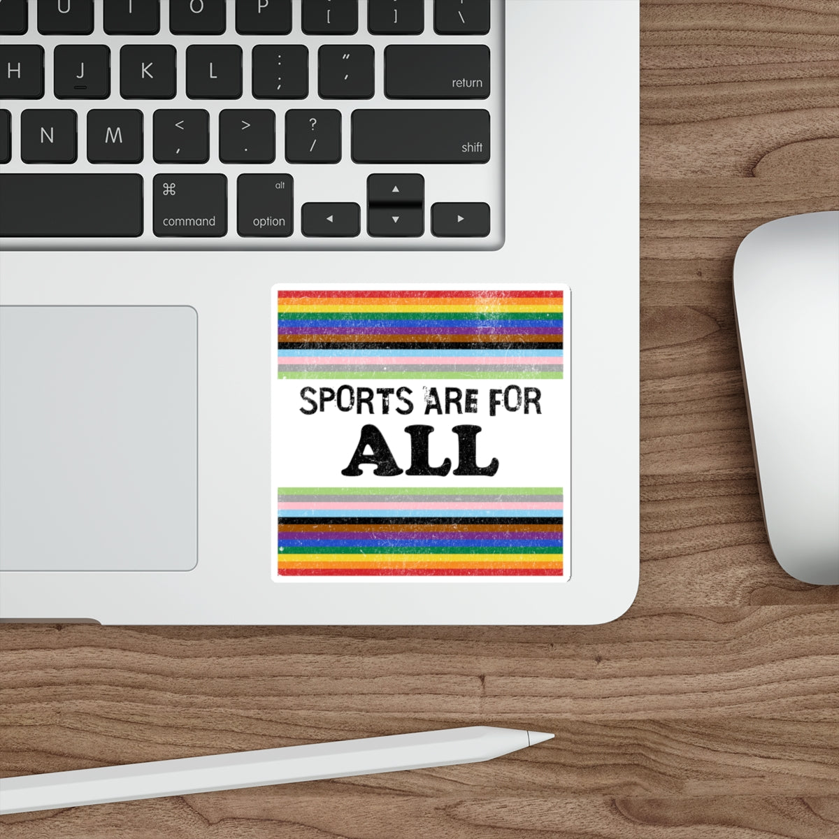 Sports Are For ALL Die-Cut Stickers