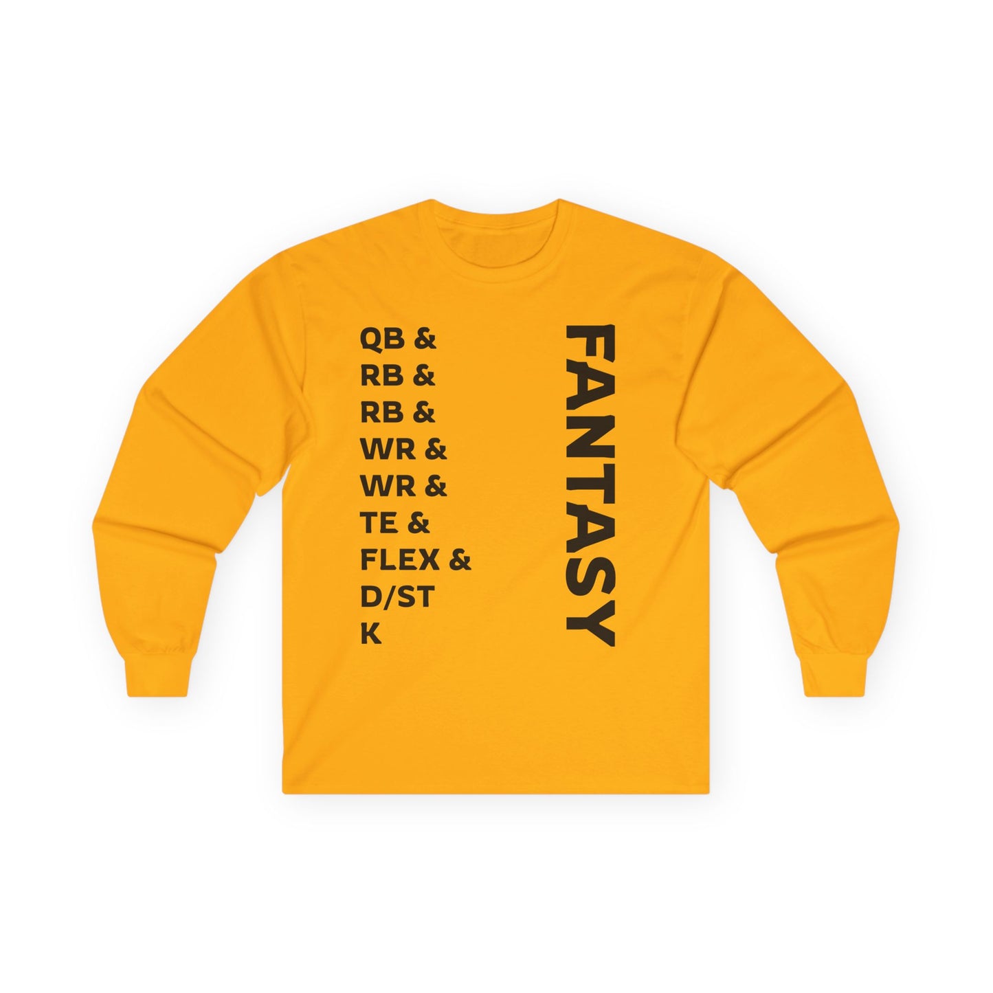 BGLF Fantasy Lineup Unisex Cotton Long Sleeve Tee
