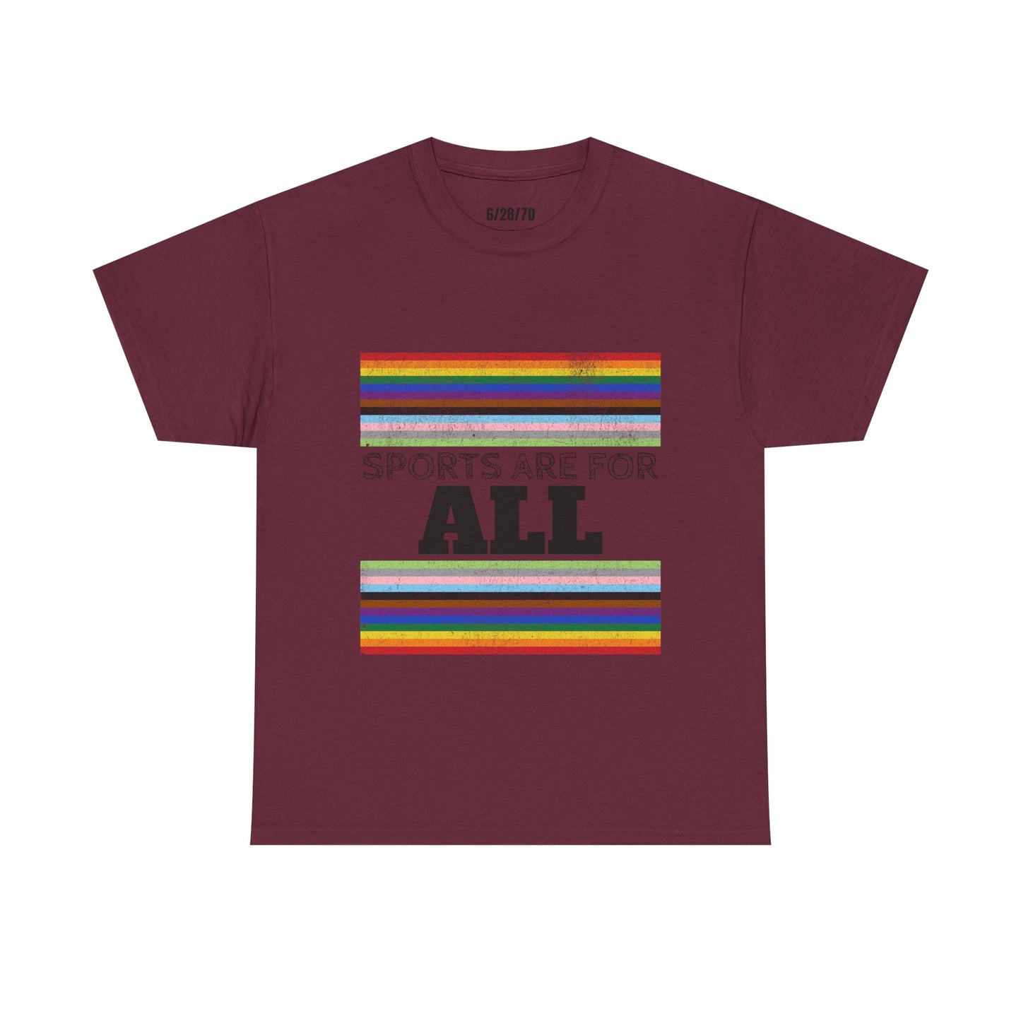Sports are for ALL Unisex Cotton T-Shirt