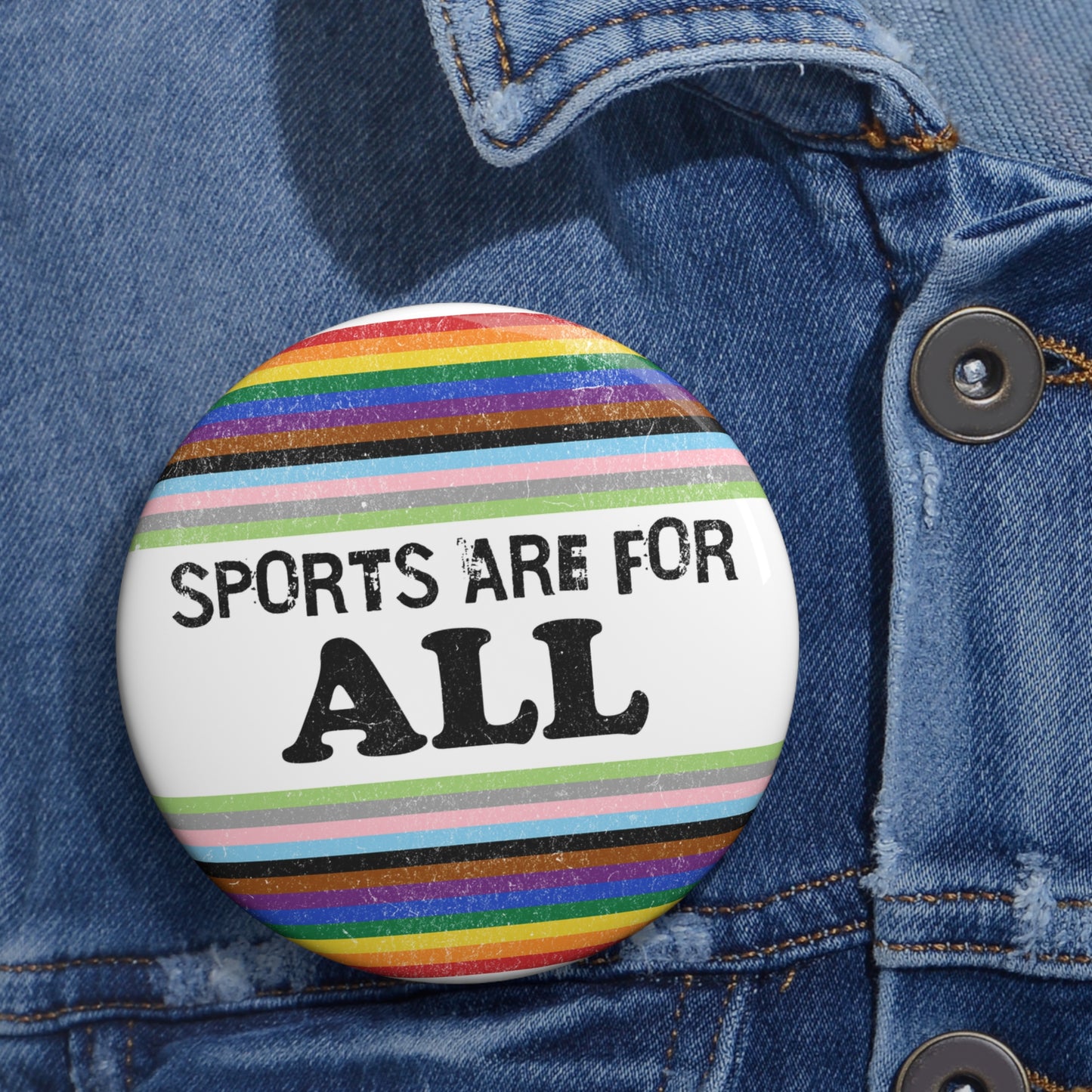 Sports Are For ALL  Pin Buttons